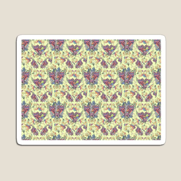 Item preview, Wallpaper pattern design Floral Mecha 12 Edouard Artus designed and sold by Edouard Artus.