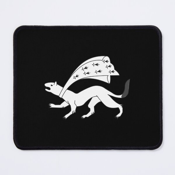 Item preview, Breton Hermine Bretagne Brittany flag Emblem symbol dark gray special 3 stickers set background HD- Limited Edition | Perfect Gift designed and sold by stacyjanes.