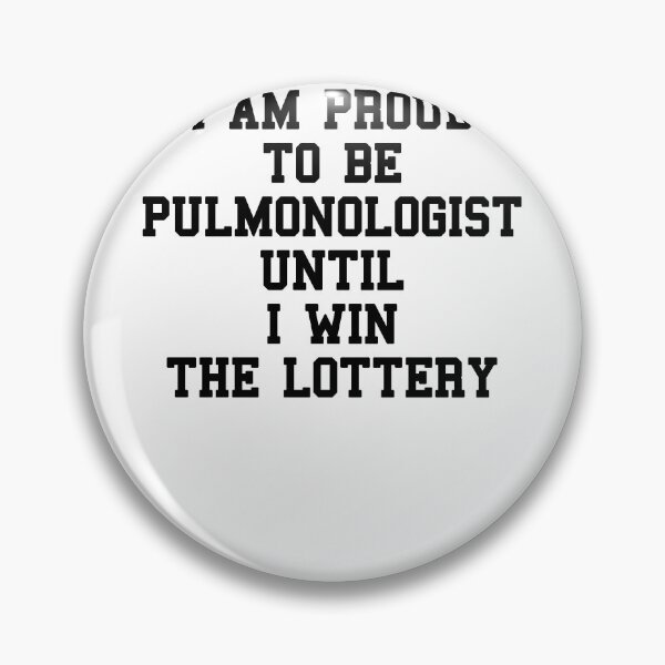 Item preview, PULMONOLOGIST Sayings designed and sold by SydneyLoving.