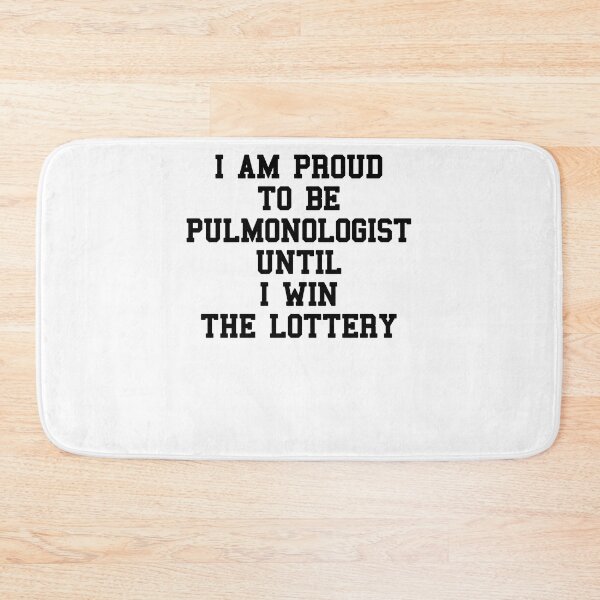 Item preview, PULMONOLOGIST Sayings designed and sold by SydneyLoving.