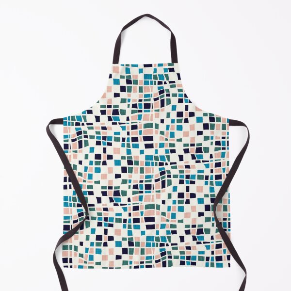Item preview, Pool Side Check - Cyan designed and sold by appleyards.