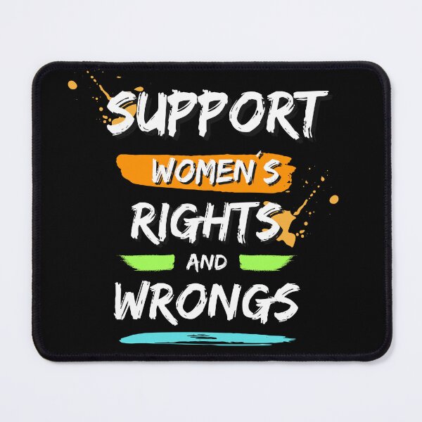 Aperçu de l'œuvre SOUTENIR LES DROITS ET LES MAL DES FEMMES créée et vendue par PIXTrending.