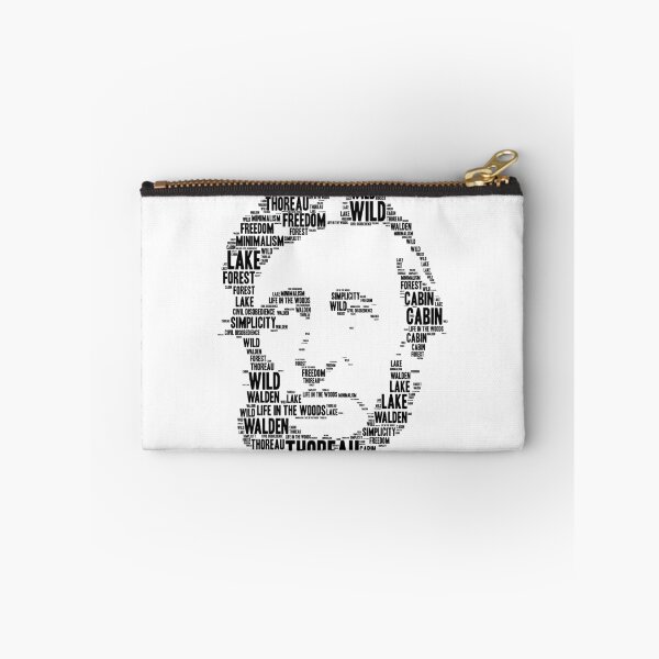 Item preview, Thoreau word cloud designed and sold by bumblethebee.