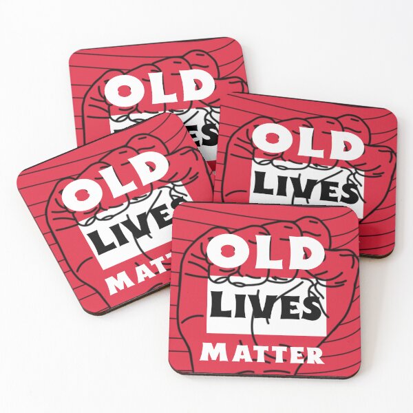 Item preview, Old Lives Matter. International Day of Older Persons designed and sold by Rebel-Design.