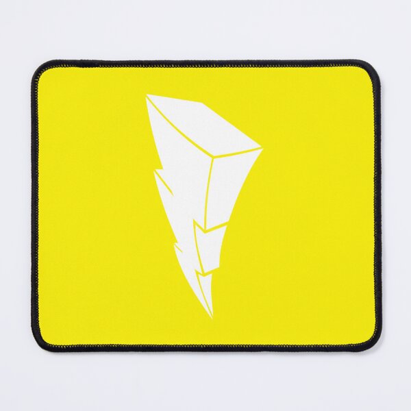 Item preview, Yellow Ranger Lightning Symbol designed and sold by Ravensclaw3.