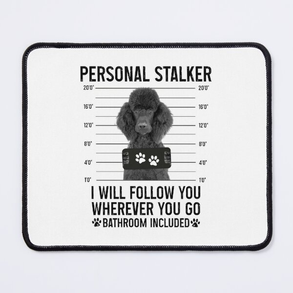 Personal Stalker Dog, Shih Tzu, Funny Shih Tzu Puppies memes, Shih Tzu  Owner Gifts, Poodle Puppy, Personal Stalker I will Follow You Wherever You  Go Bathroom Included Greeting Card for Sale by