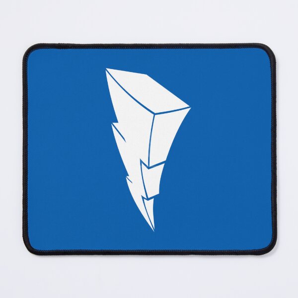 Item preview, Blue Ranger Lightning Symbol designed and sold by Ravensclaw3.