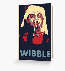 Wibble Greeting Card