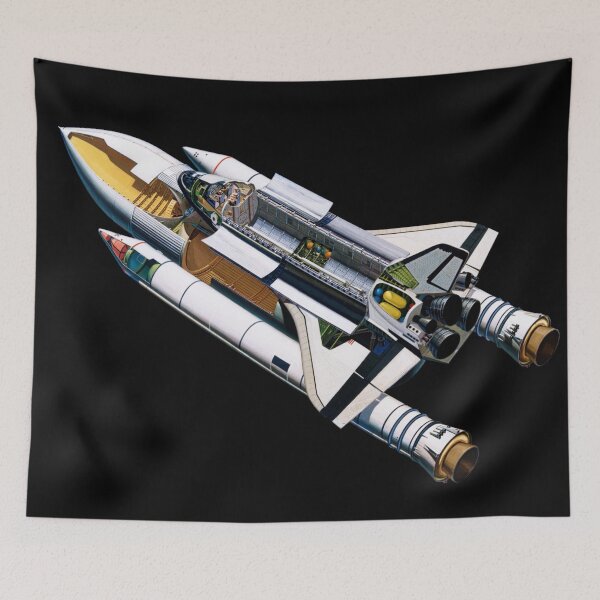 Item preview, Space Shuttle System Inboard Profile - 1983 Artwork designed and sold by arthook.