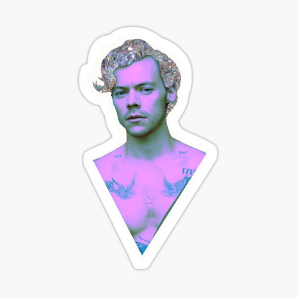 Harry Styles Sticker For Sale By Kylabrivers Redbubble