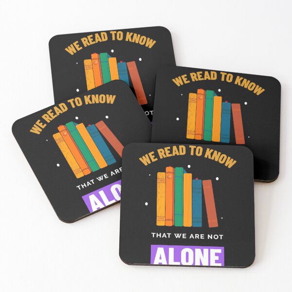 Item preview, We Read To Know That We Are Not Alone designed and sold by UnstoppableShpy.