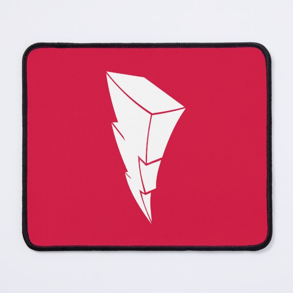 Item preview, Red Ranger Lightning Symbol designed and sold by Ravensclaw3.