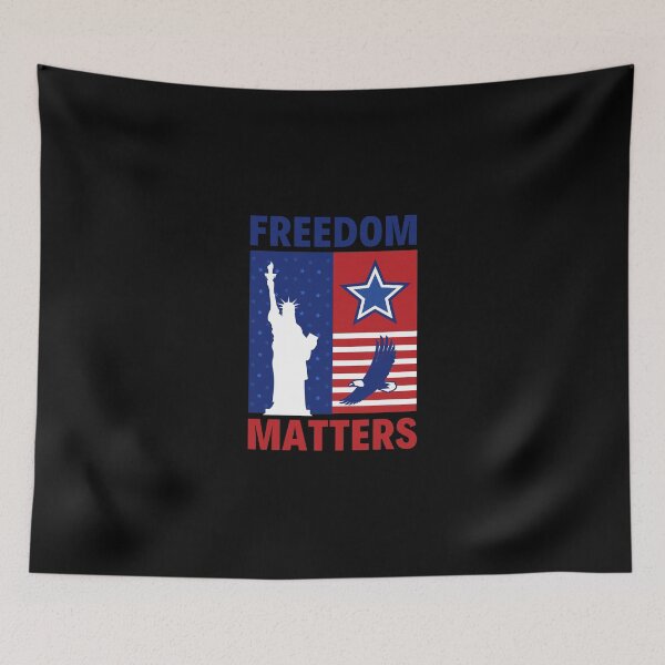 Item preview, Freedom Matters designed and sold by Pixelish.
