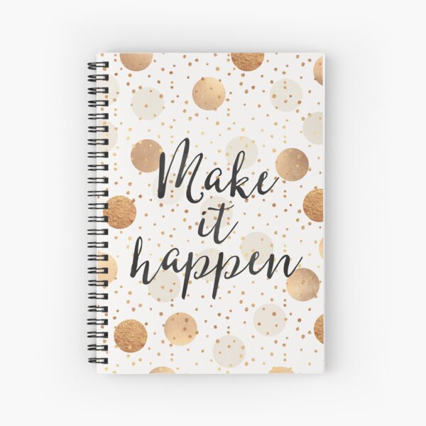 Item preview, Make it happen - Gold Dots designed and sold by Elisabeth Fredriksson.