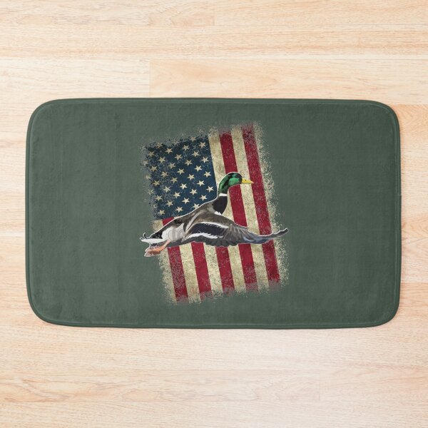Item preview, American Flag Flying Mallard Duck Hunting Design designed and sold by LifeCrush.