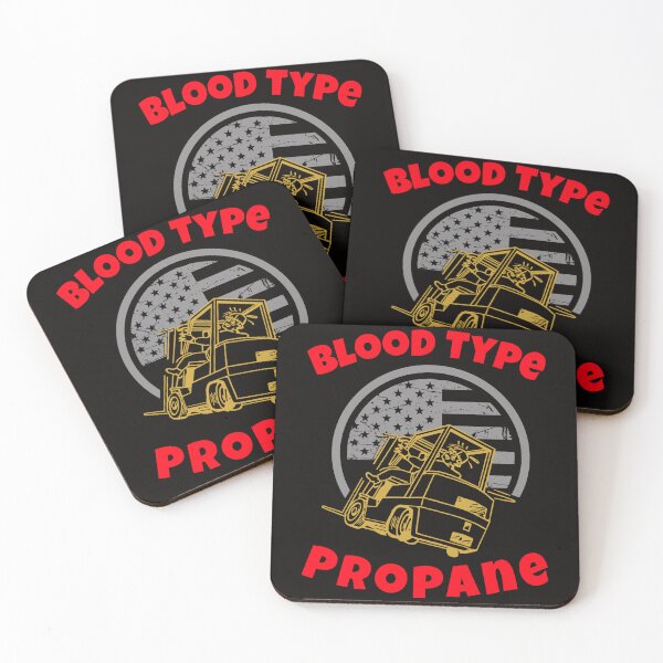 Item preview, Forklift Blood Type Propane GR Industry Clothing designed and sold by TeamsterLife.