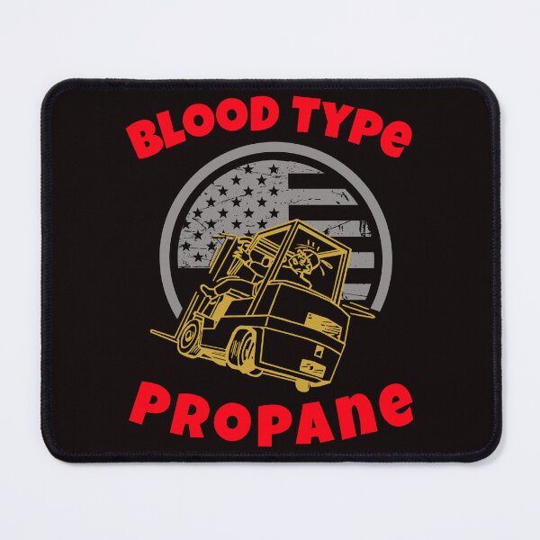 Item preview, Forklift Blood Type Propane GR Industry Clothing designed and sold by TeamsterLife.