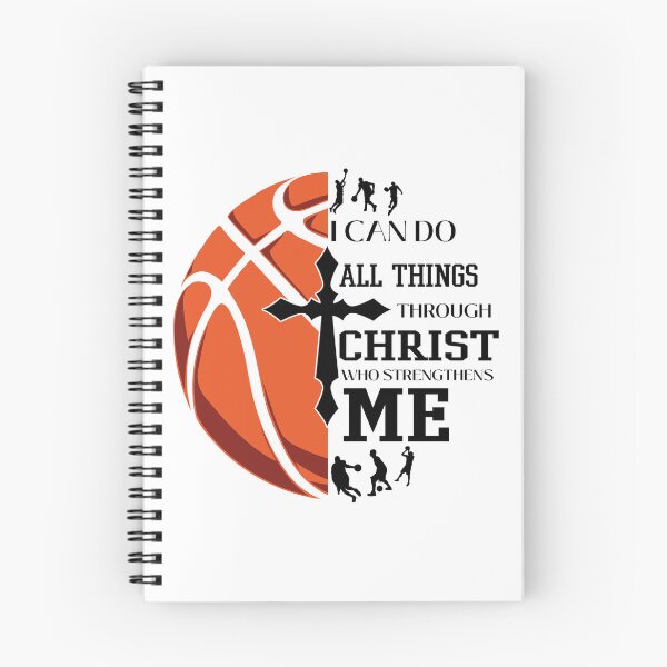 Item preview, I Can Do All Things Christ Who Strengthens Me Basketball Is My Favorite Season Basket Ball Player Classic Gift Premium Apparel Funny Holiday Xmas designed and sold by DesignByHeartUK.