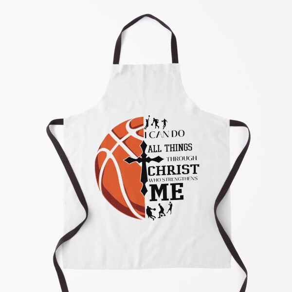 Item preview, I Can Do All Things Christ Who Strengthens Me Basketball Is My Favorite Season Basket Ball Player Classic Gift Premium Apparel Funny Holiday Xmas designed and sold by DesignByHeartUK.