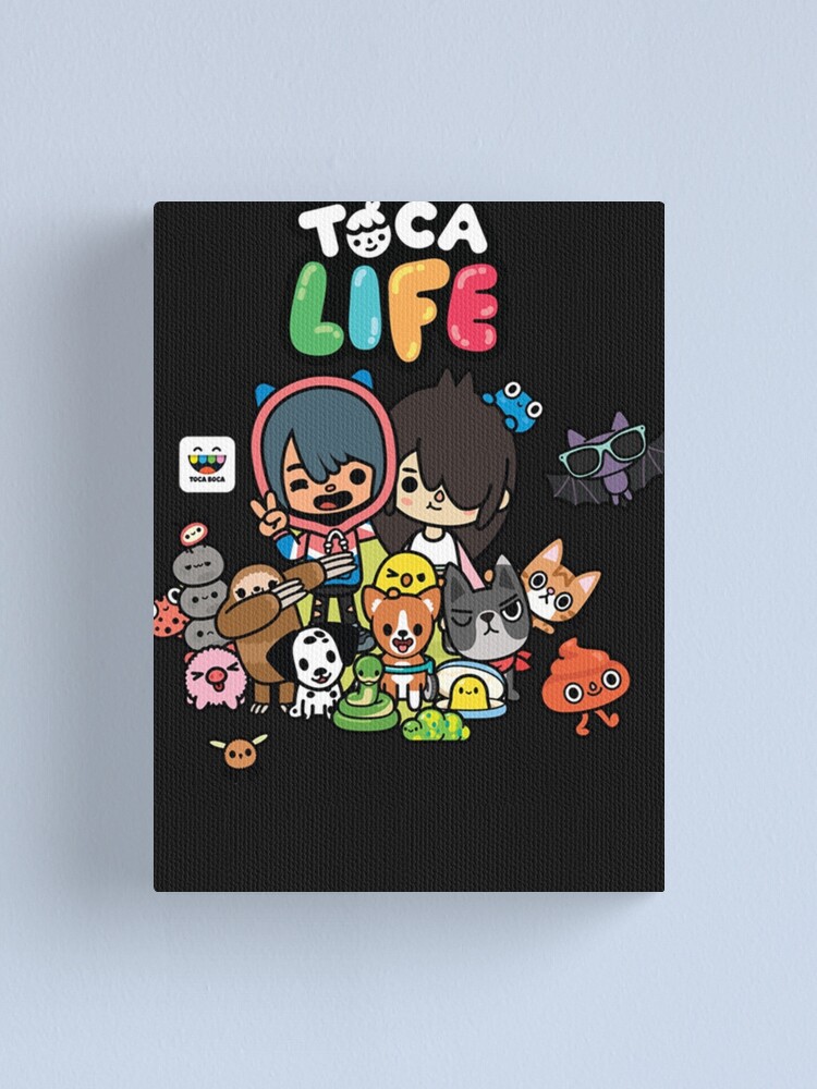 Toca Boca Toca Boca 2021 Toca Life World Canvas Print for Sale by