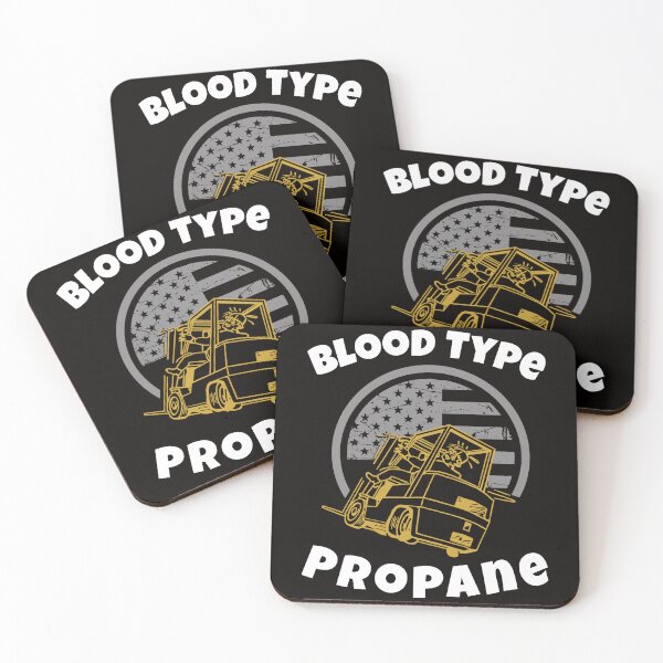 Item preview, Forklift Blood Type Propane GW Industry Clothing designed and sold by TeamsterLife.