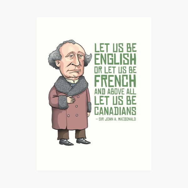 John A. Macdonald Art Print