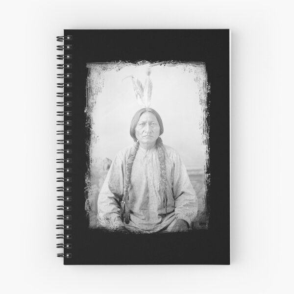 Item preview, Sitting Bull Hunkpapa Lakota leader Standing Rock United States USA Aboriginal Picture black and white HD High Quality Online Store- Limited Edition | Perfect Gift designed and sold by stacyjanes.
