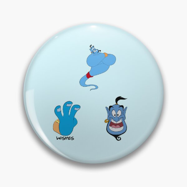 Genie - Aladdin Sticker for Sale by FunkeyMonkey9