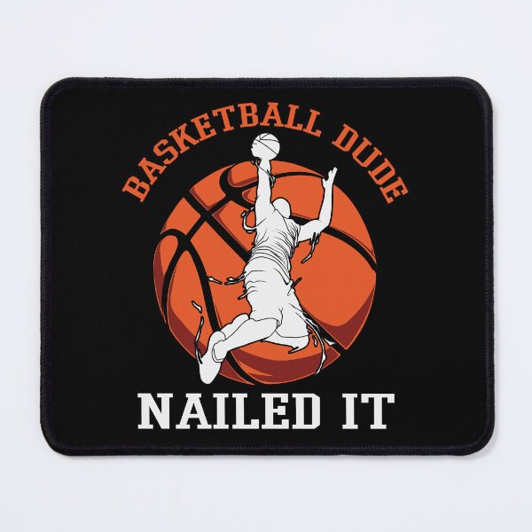 Item preview, Basketball Dude Nailed It Basketball Is My Favorite Season Basket Ball Player Classic Gift Premium Apparel Funny Holiday Xmas designed and sold by DesignByHeartUK.