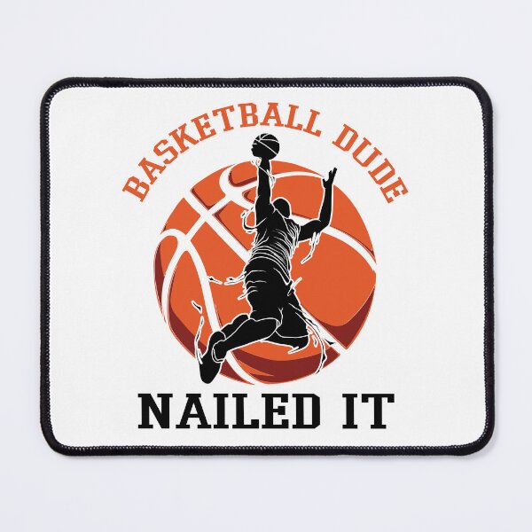 Item preview, Basketball Dude Nailed It Basketball Is My Favorite Season Basket Ball Player Classic Gift Premium Apparel Funny Holiday Xmas designed and sold by DesignByHeartUK.