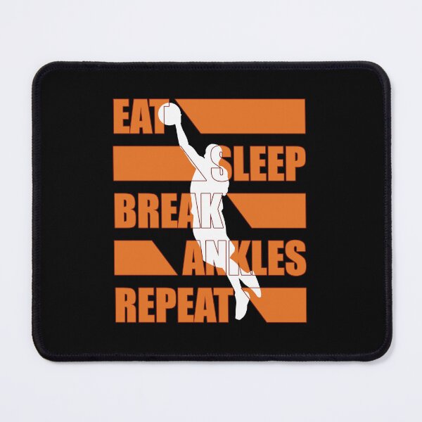 Item preview, Eat Sleep Break Ankles Repeat Basketball Is My Favorite Season Basket Ball Player Classic Gift Premium Apparel Funny Holiday Xmas designed and sold by DesignByHeartUK.