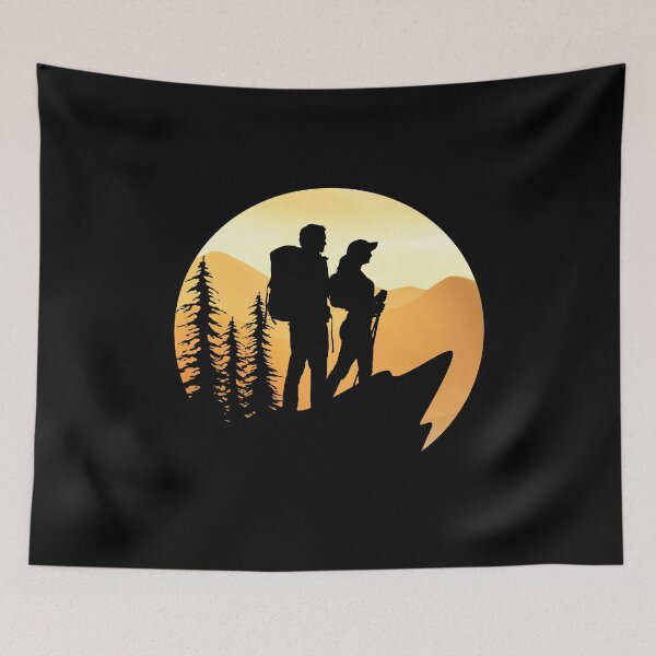 Item preview, Hiking Couple designed and sold by GreatWest.