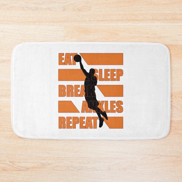 Item preview, Eat Sleep Break Ankles Repeat Basketball Is My Favorite Season Basket Ball Player Classic Gift Premium Apparel Funny Holiday Xmas designed and sold by DesignByHeartUK.
