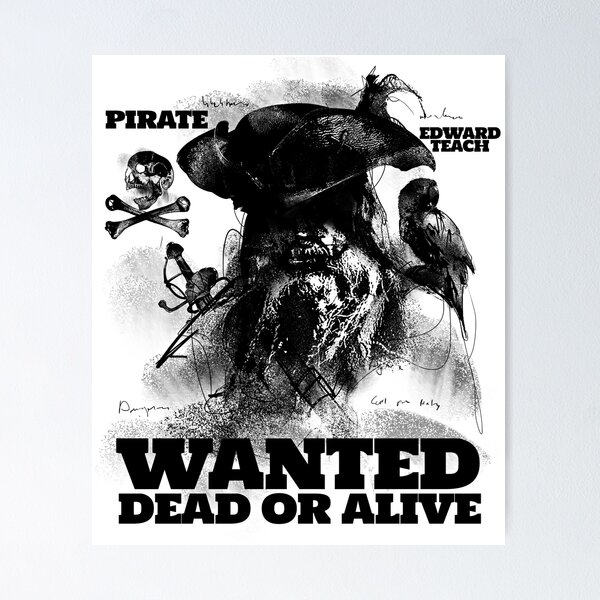 ONE PIECE - Poster Wanted Blackbeard (52x35) GBYDCO267