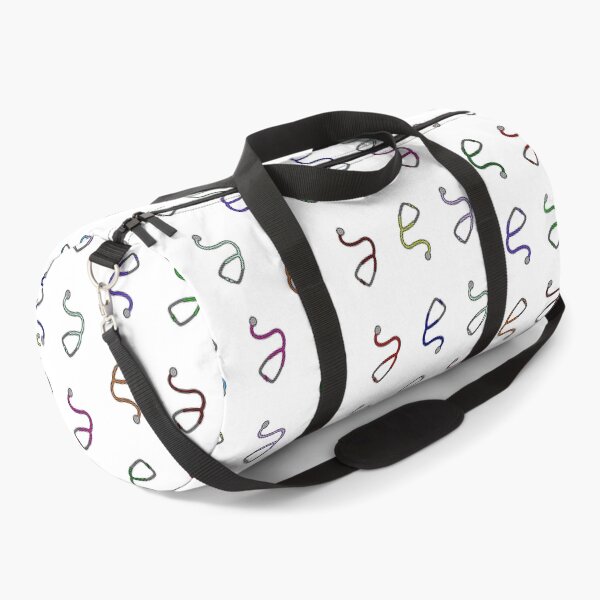 Item preview, Stethoscope Rainbow Pattern - White Background designed and sold by Artsy-Chemist.
