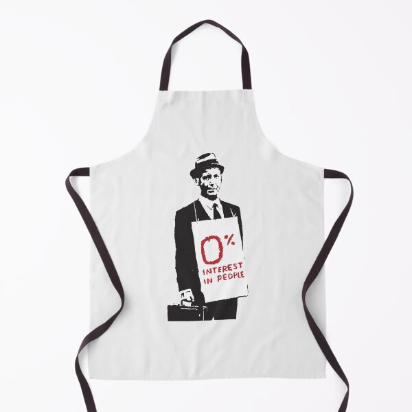 Item preview, Banksy Graffiti Quote 0% Interest in people Businessman Anti-Capitalism Money before people on white background HD HIGH QUALITY ONLINE STORE- Limited Edition | Perfect Gift designed and sold by stacyjanes.