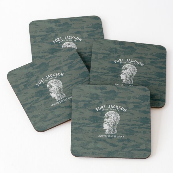 Item preview, Fort Jackson - Vintage White Emblem designed and sold by Royal-Elite.