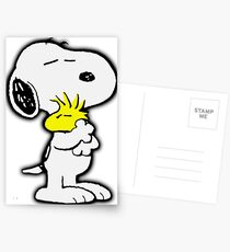Snoopy love Postcards