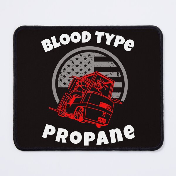 Item preview, Forklift Blood Type Propane RW Industry Clothing designed and sold by TeamsterLife.