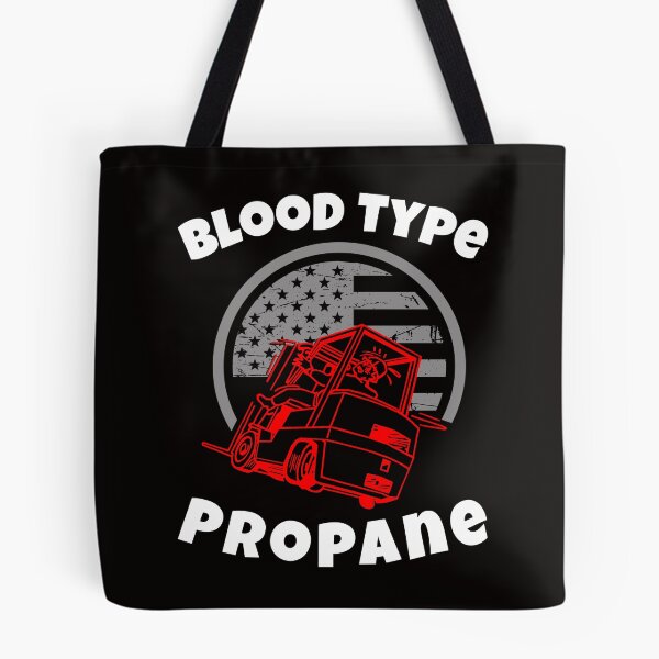 Item preview, Forklift Blood Type Propane RW Industry Clothing designed and sold by TeamsterLife.