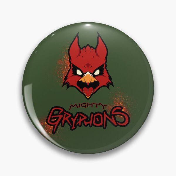 Artikelvorschau, Gryphon-Maskottchen - Rot entworfen und verkauft von Hakuho-BG.