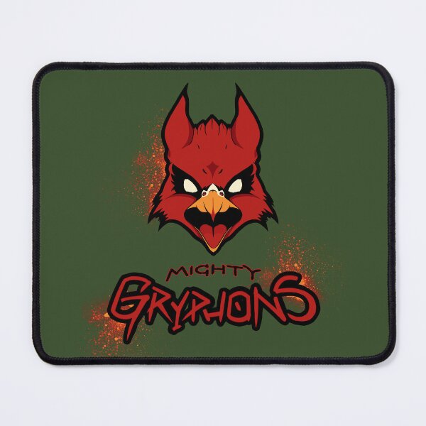 Artikelvorschau, Gryphon-Maskottchen - Rot entworfen und verkauft von Hakuho-BG.