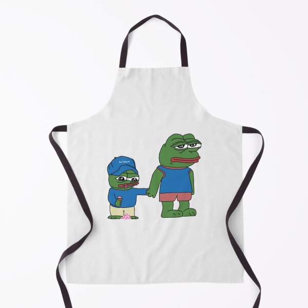 Item preview, PepeTheFrog and Pepe The Helper Brother Apu Apustaja with ice cream holding hands HD HIGH QUALITY- Limited Edition | Perfect Gift designed and sold by stacyjanes.
