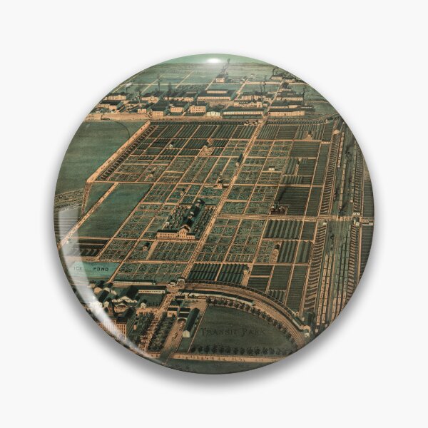 Item preview, The Great Union Stock Yards of Chicago (1878) designed and sold by allhistory.