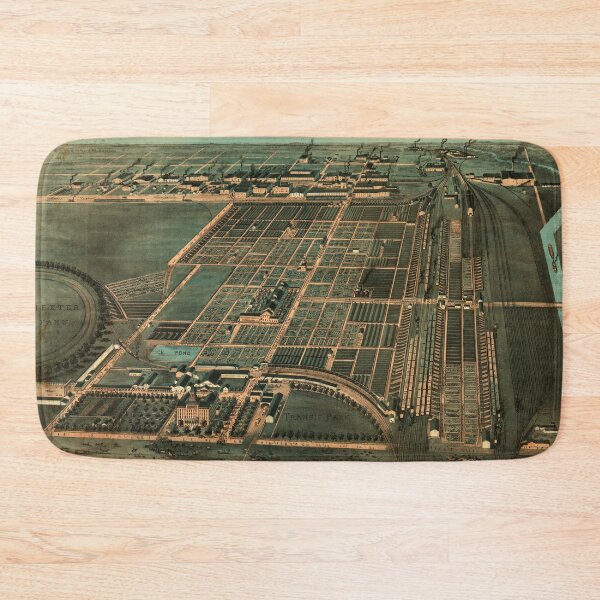 Item preview, The Great Union Stock Yards of Chicago (1878) designed and sold by allhistory.