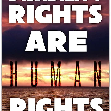 Artwork thumbnail, Disability Rights Are Human Rights by Jill Kesti