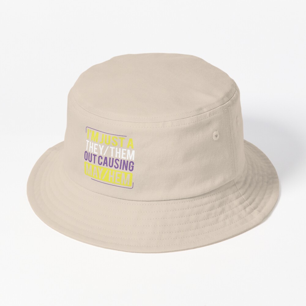 【is-ness】 NON-BINARY S S BUCKET HAT is-ness】 NON-BINARY S S BUCKET HAT Amazon.com: Non-Binary