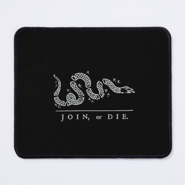 Item preview, Join or Die - Benjamin Franklin Join or Die Don't tread on me Libertarian Tea Party Gadsden Flag- Limited Edition | Perfect Gift designed and sold by stacyjanes.