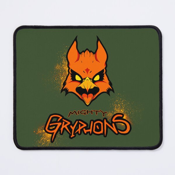 Artikelvorschau, Gryphon-Maskottchen - Orange entworfen und verkauft von Hakuho-BG.