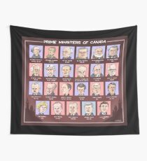 Canada's Prime Ministers (updated for 2015-2019) Wall Tapestry
